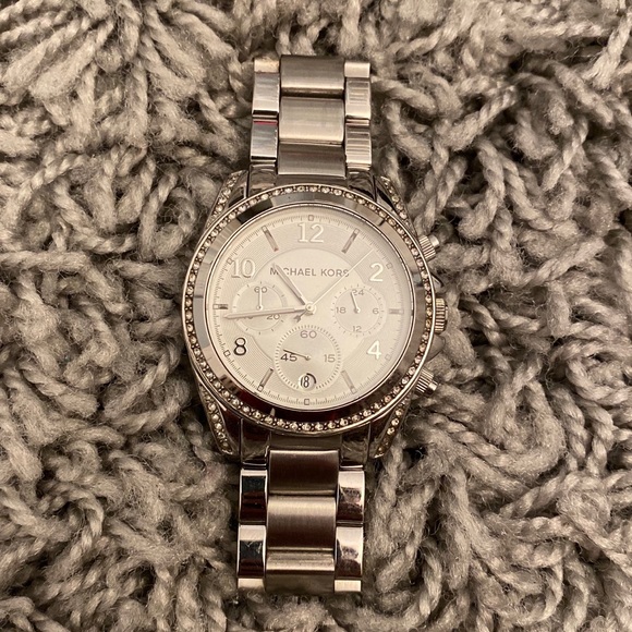 Michael Kors Accessories - Michael Kors Silver Watch